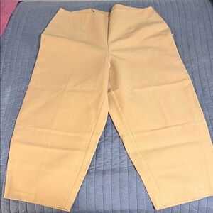 Alfani size 14 Beige Barrel Leg Pants